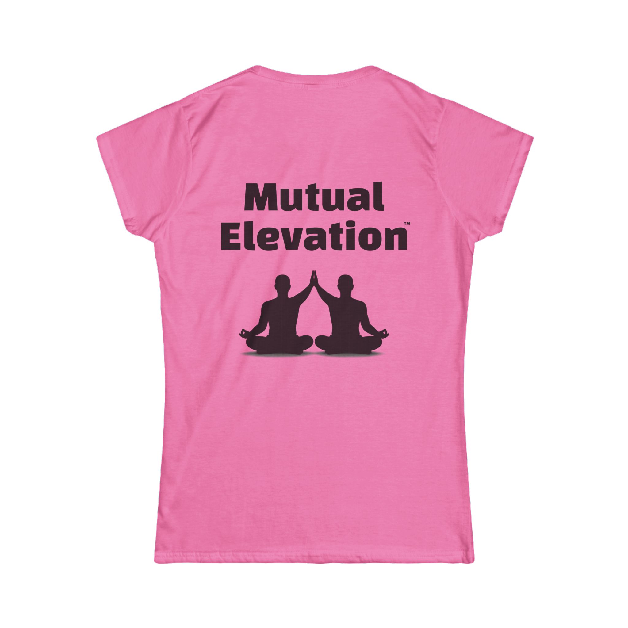 Women's High-Five Meditation - Mutual Elevation - Softstyle Tee - Image 14