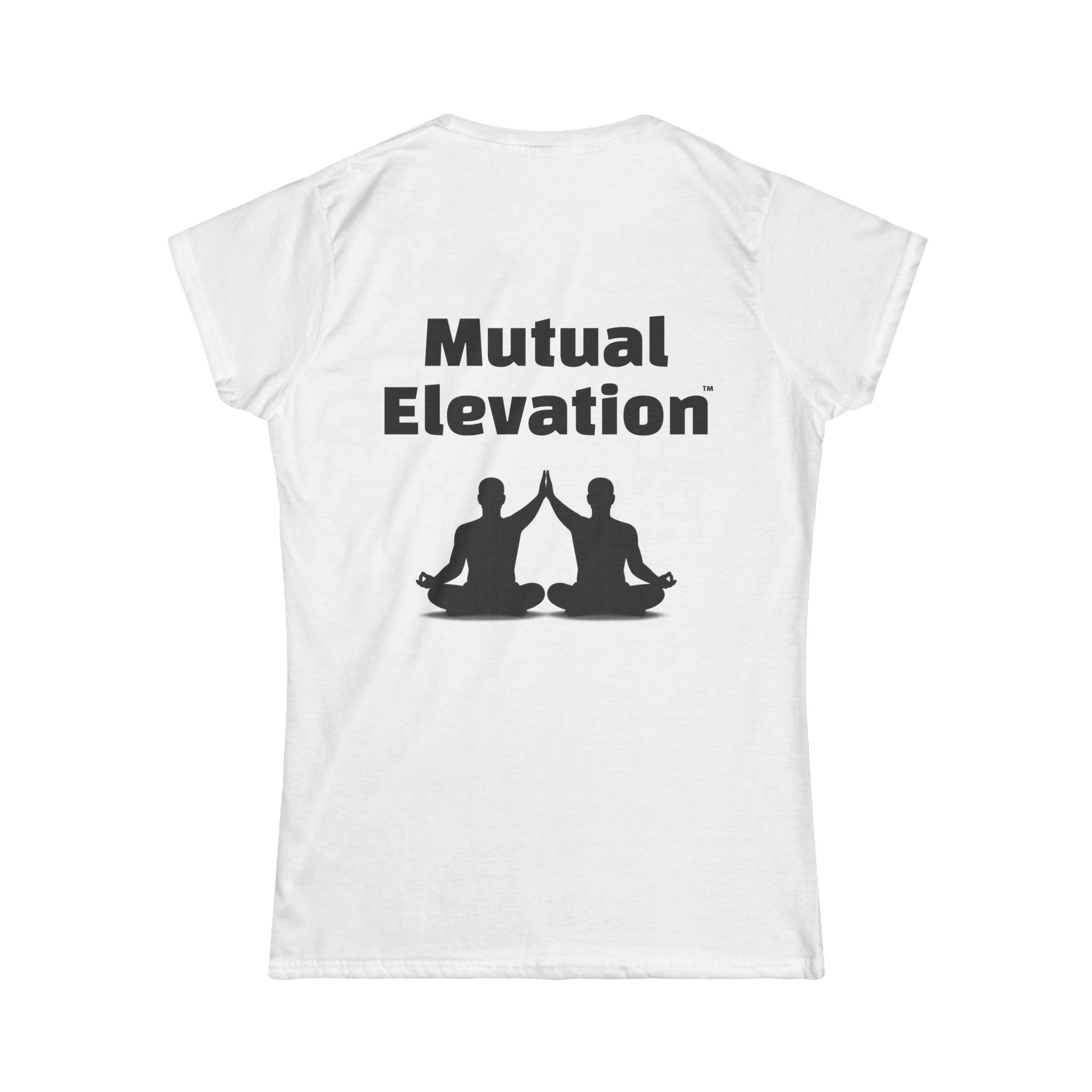 Women's High-Five Meditation - Mutual Elevation - Softstyle Tee - Image 5